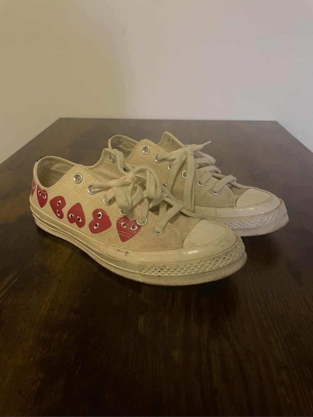 Comme des Garçons PLAY x Converse sneakers